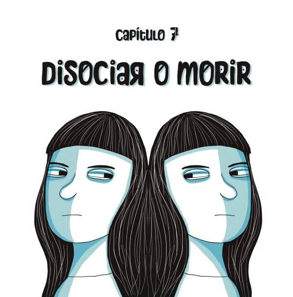 Ilustración Eva Casanova sobre disociación.